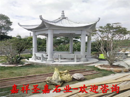 青岛古建园林施工承接罗马柱石雕供应