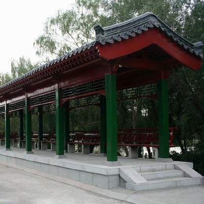 秦都区仿古长廊制作古建长廊制作