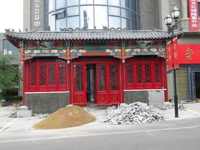 园林工程就找泰金古建园林,水泥栏杆生产厂家