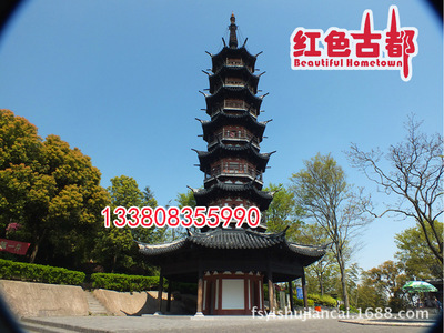 佛山陶瓷 全国各地古塔工程 古建工程 园林建筑工程承包施工图片_高清图_细节图