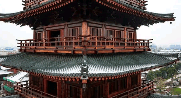 仿古金属瓦-古建园林景观屋面瓦工程-清真寺屋面改造修缮