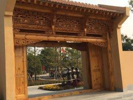 凉亭古建防腐木户外园林景观工程