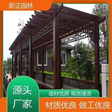 木质长廊多少钱一米