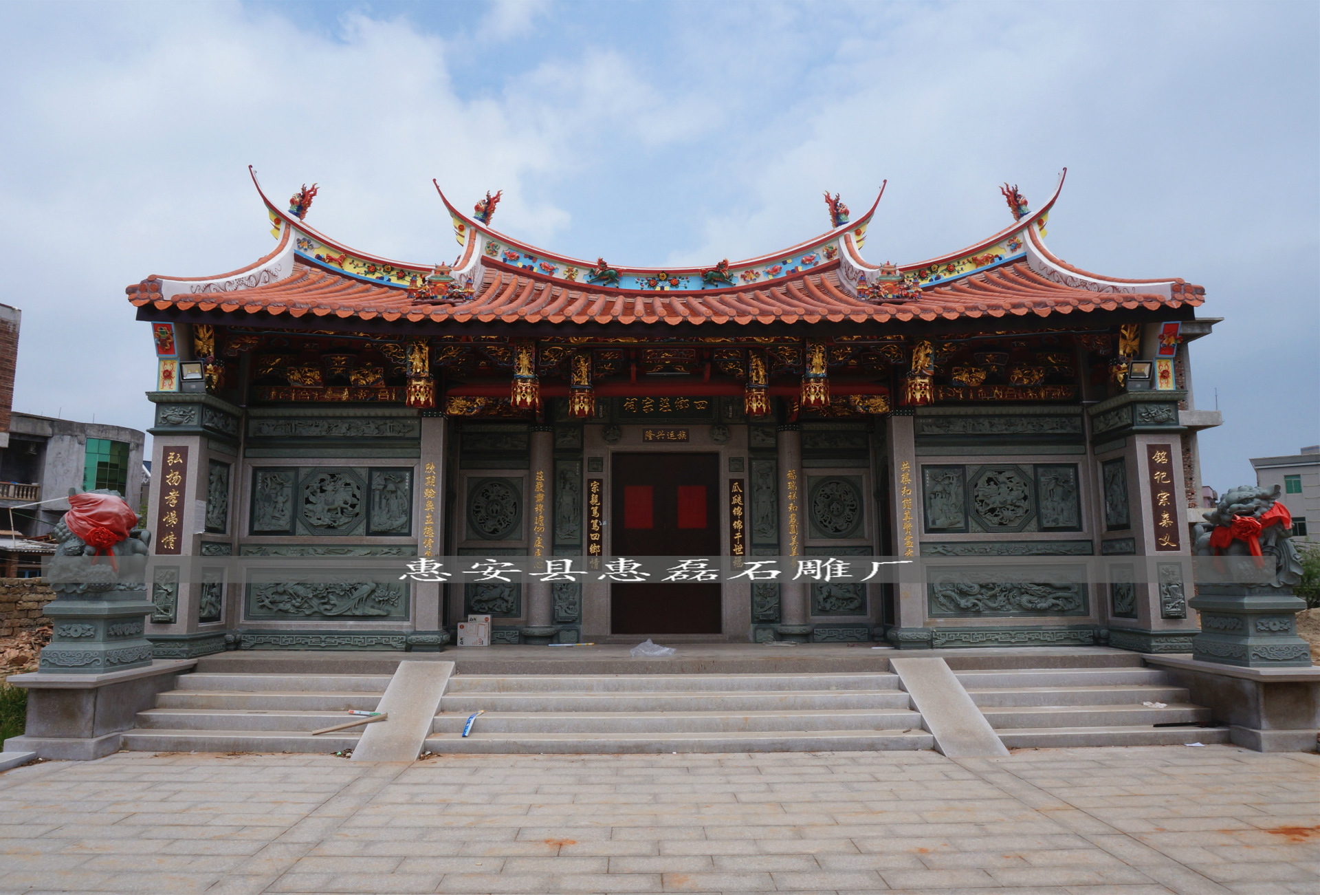 承接寺庙园林古建 惠安石雕寺庙工程_石膏,石料工艺品_列表网