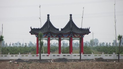 承德仿古建凉亭长廊牌楼广场假山喷泉园林景观工程施工dn6古建