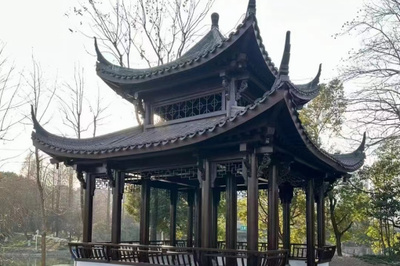 景观木亭子