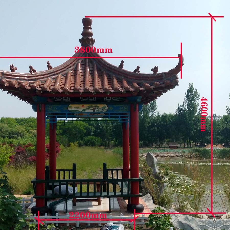 古建牌坊_古建凉亭_古建长廊--潍坊青云园林景观工程