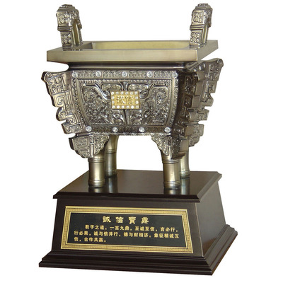 5米铜鼎制作定制与园林古建工程应用